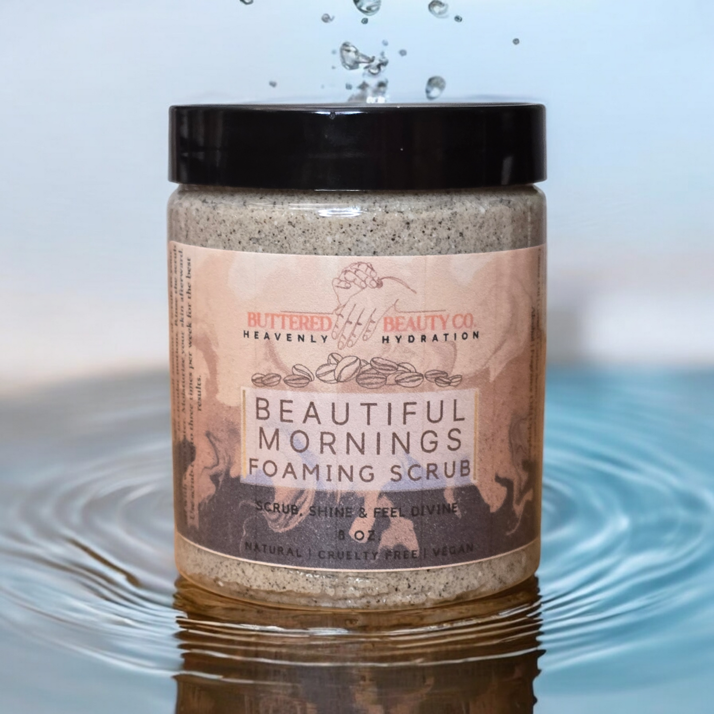 Beautiful Mornings Foaming Sugar Scrub