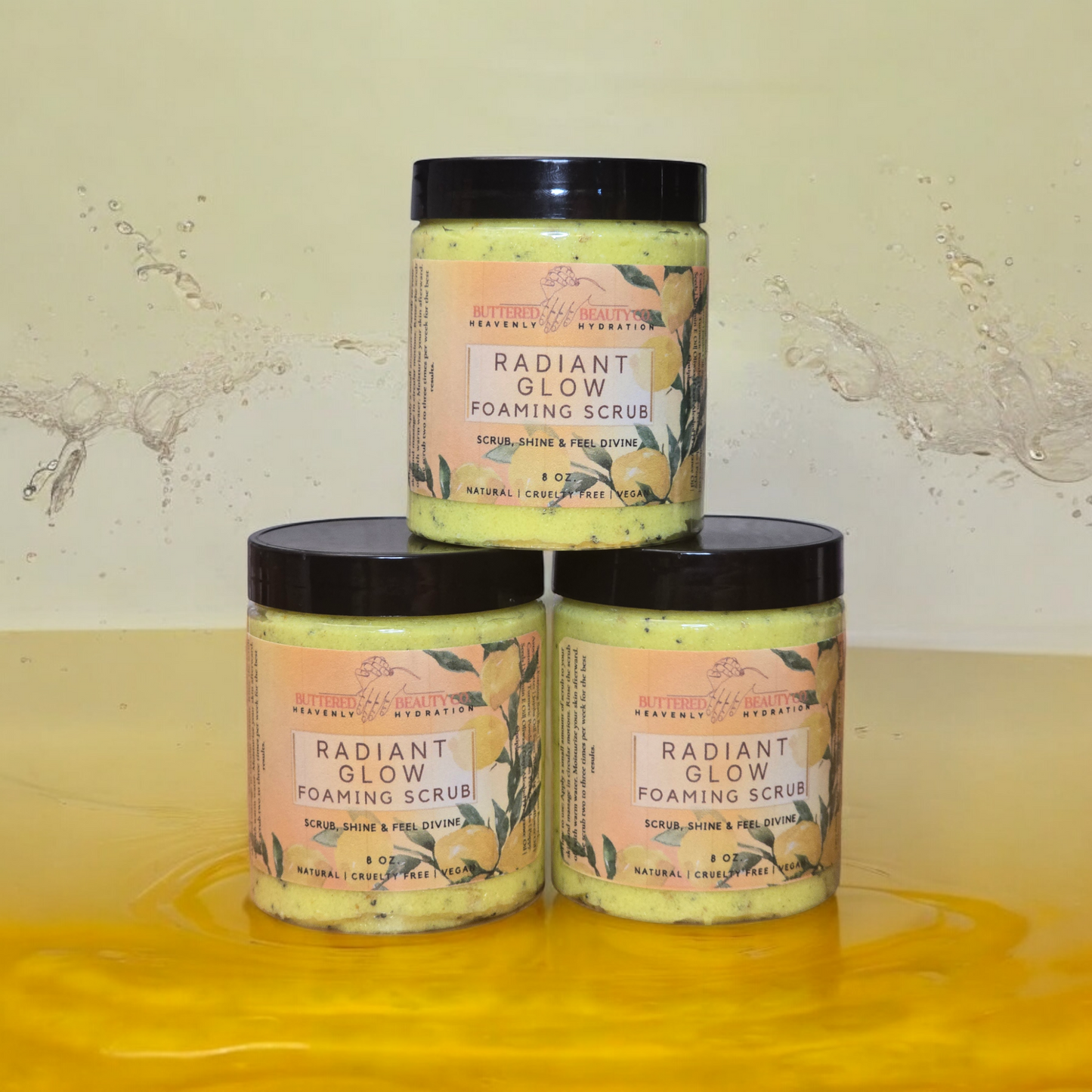 Radiant Glow Foaming Sugar Scrub