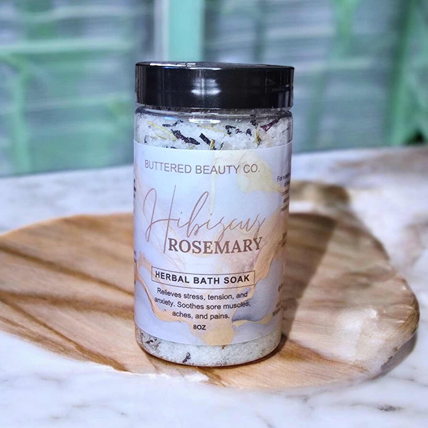 Hibiscus Rosemary Herbal Bath Soak