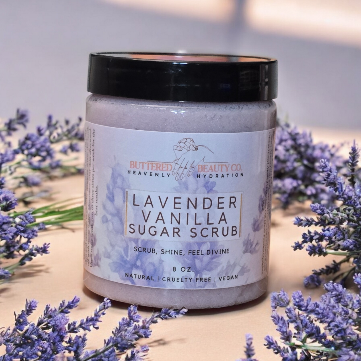 Lavender Vanilla Sugar Scrub