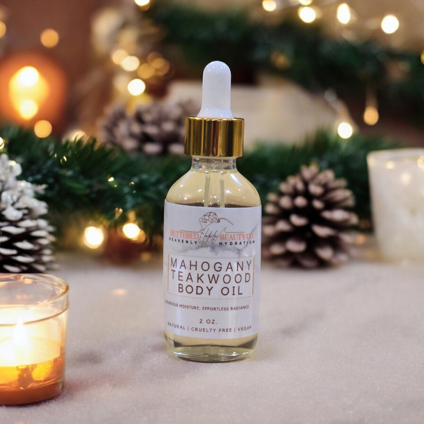 Mahogany Teakwood Body Oil