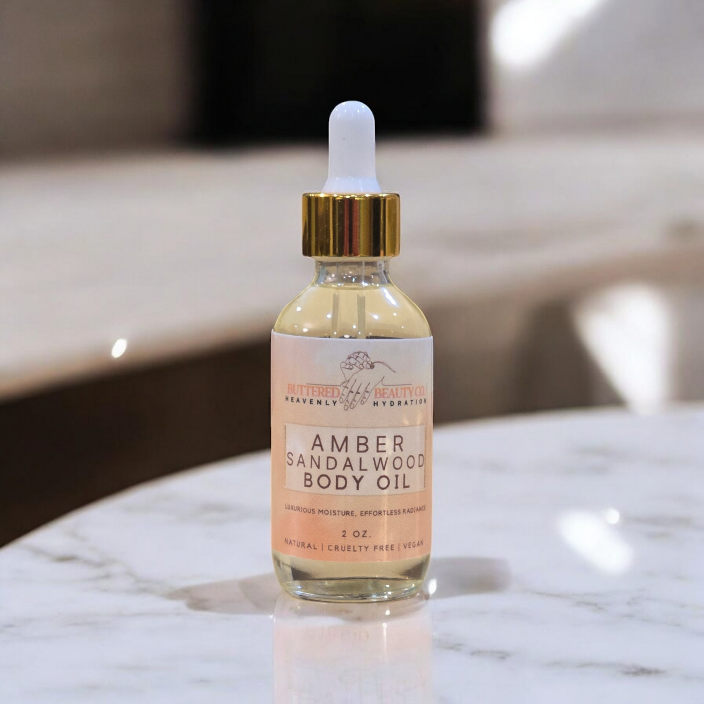 Amber and Sandalwood Body Oil