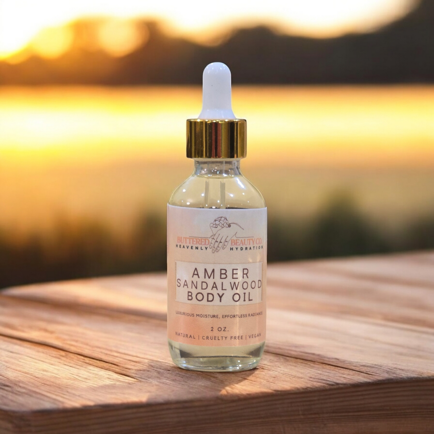 Amber and Sandalwood Body Oil