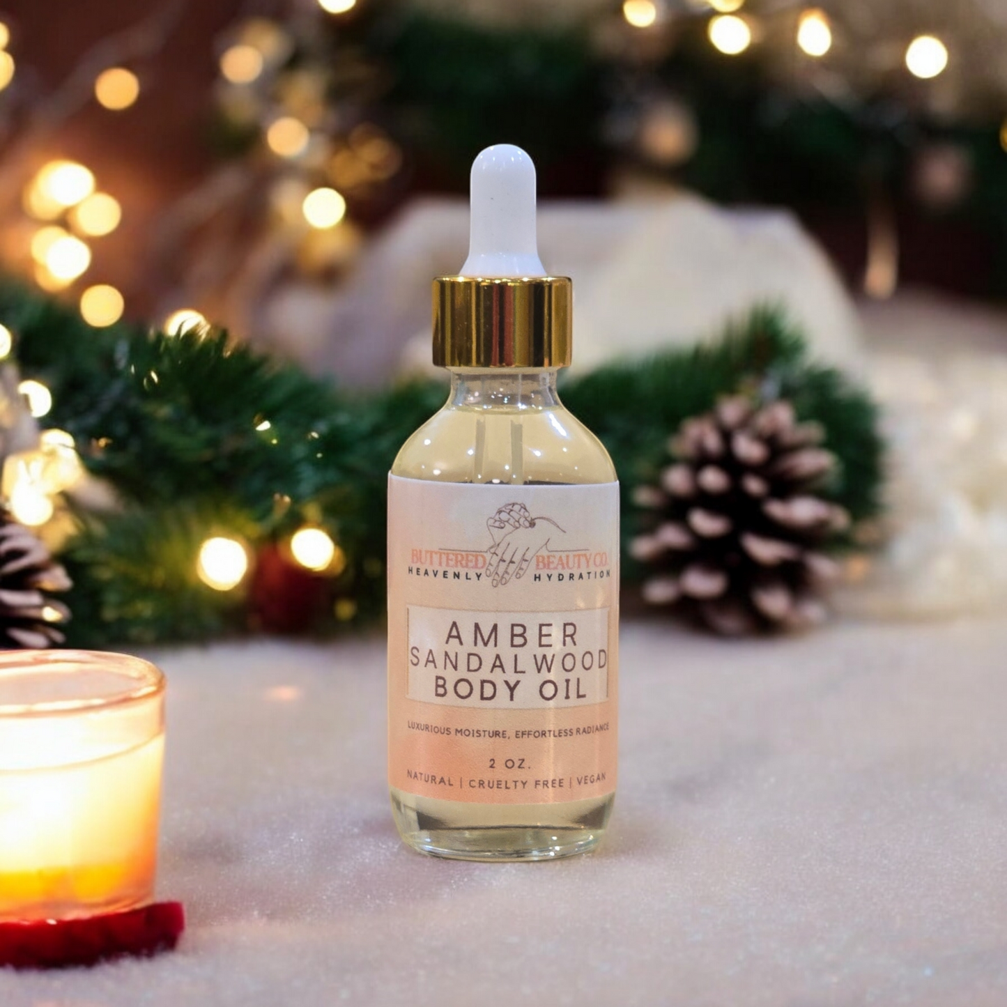 Amber and Sandalwood Body Oil