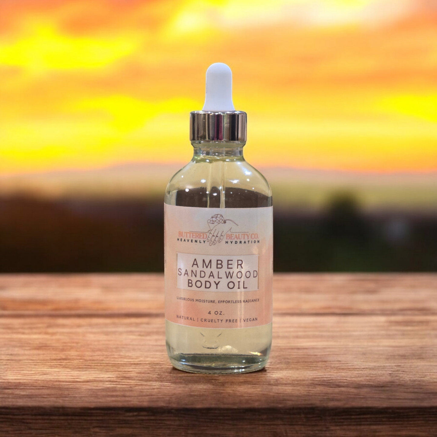 Amber and Sandalwood Body Oil