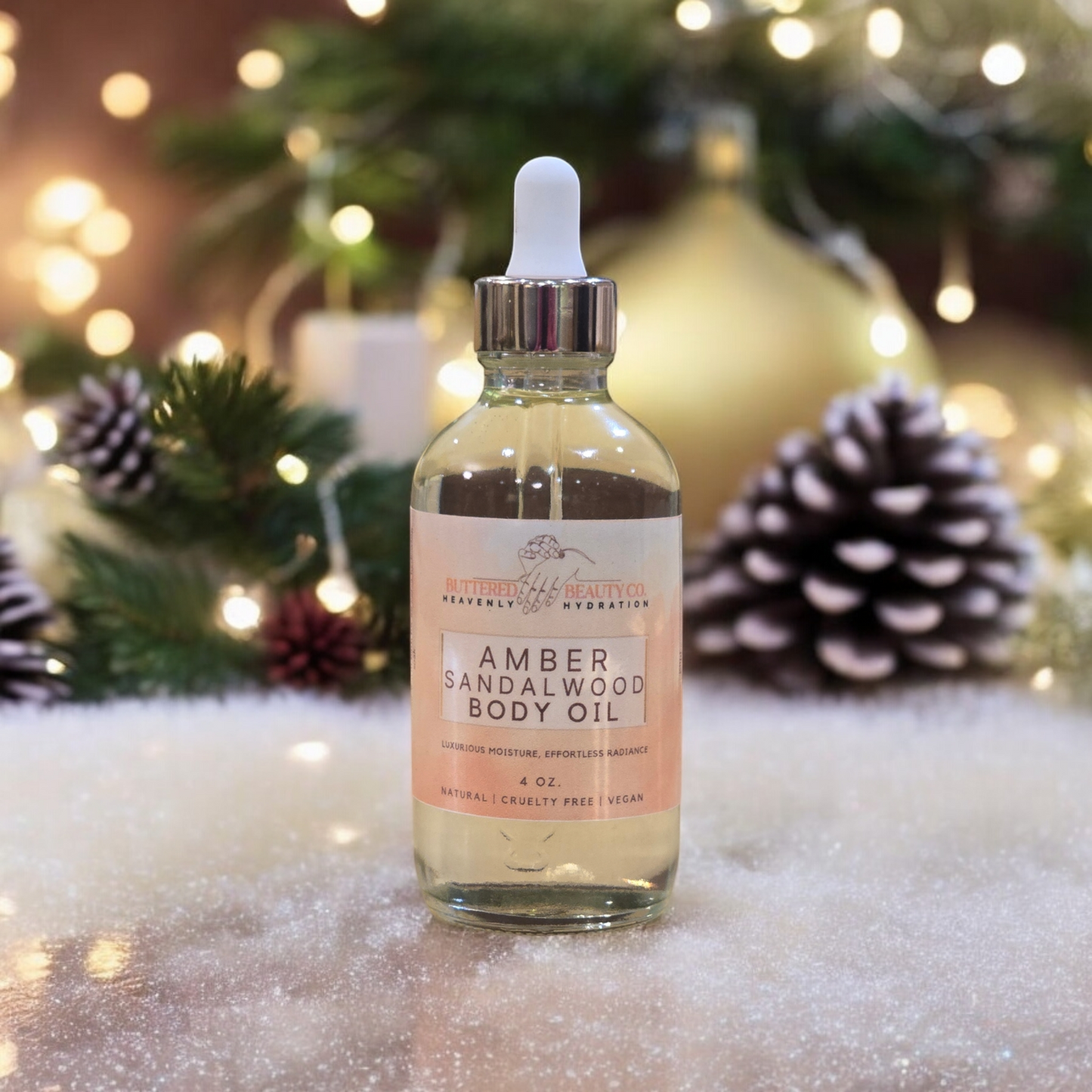 Amber and Sandalwood Body Oil