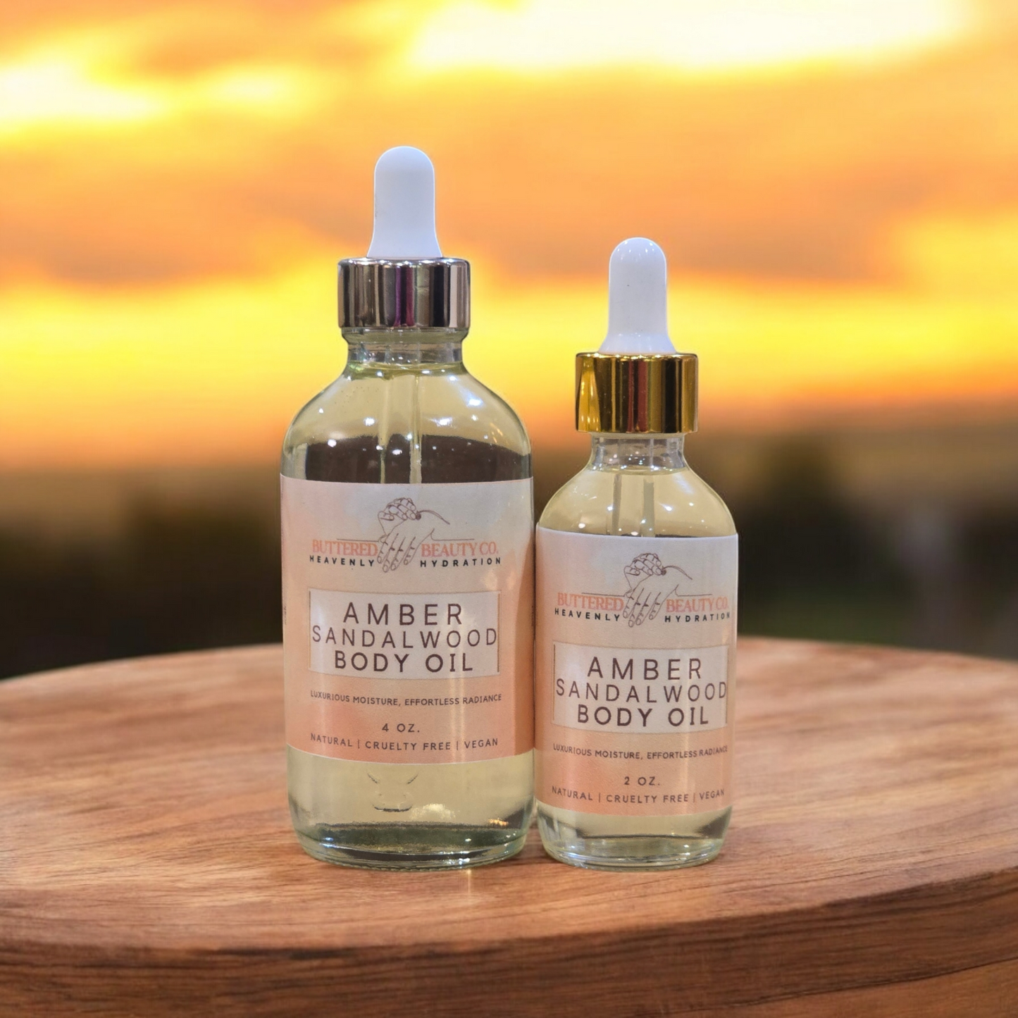 Amber and Sandalwood Body Oil